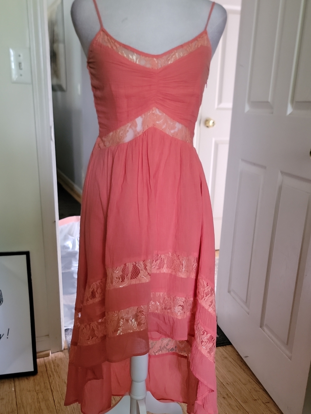 Arden B Coral Sleeveless Dressarden